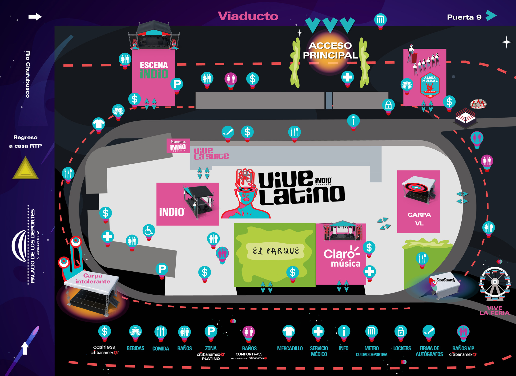 Mapa Vive Latino